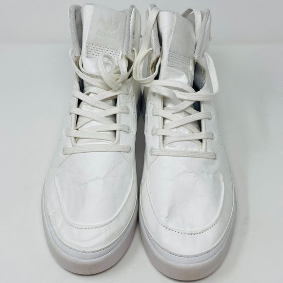 Adidas Womens Tubular Invader 2.0 Decon Triple White shoes BB2073 EUC - Picture 3 of 15